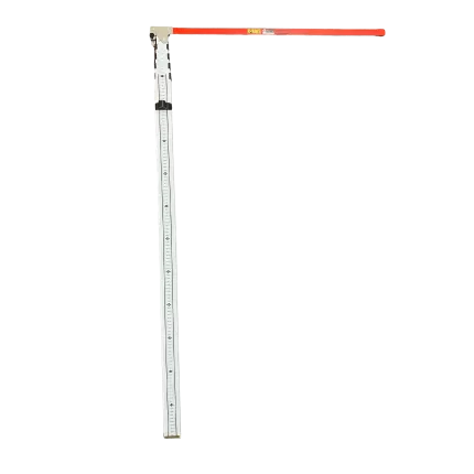 Mètre télescopique pour mesurer la hauteur d'un véhicule industriel