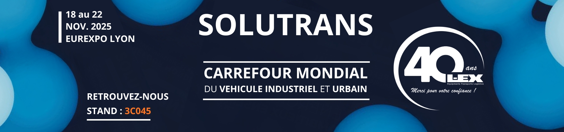 Le spécialiste en équipements de transports et logistiques
